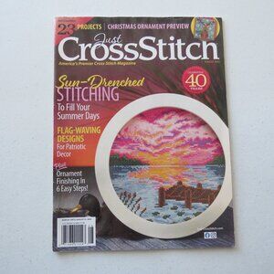Just Cross Stitch Magazine 23 Splendid Summer Projects to Stitch August 2023